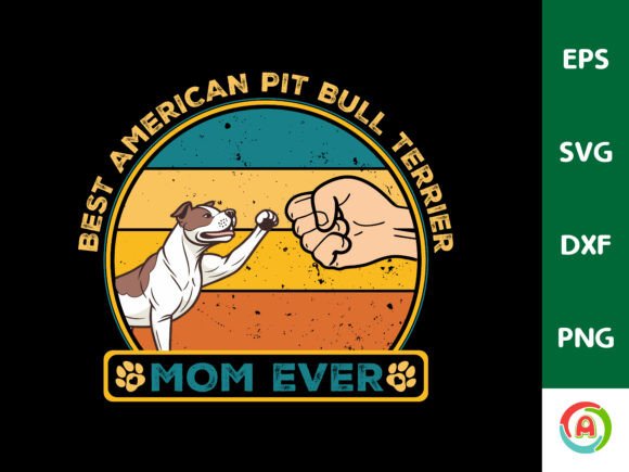 American Pit Bull Terrier Mom Embroidery Design Review