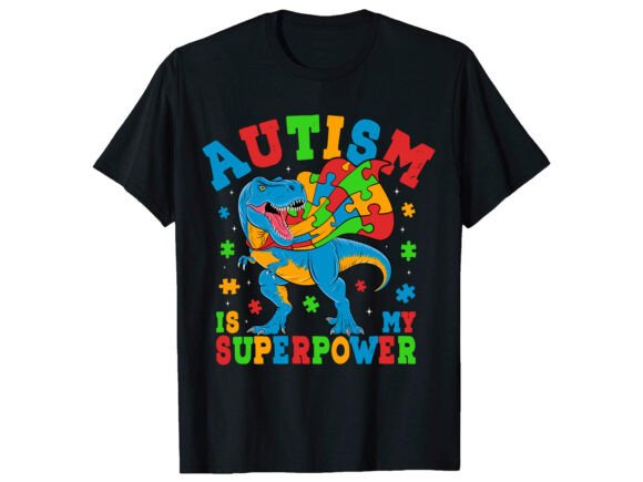 Autism Is My Superpower T-shirt Design Review