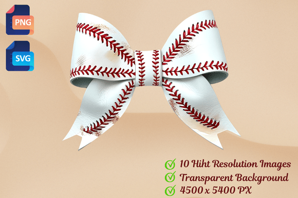 Baseball Mom Coquette Bow: A Closer Look for Real Embroidery Use
