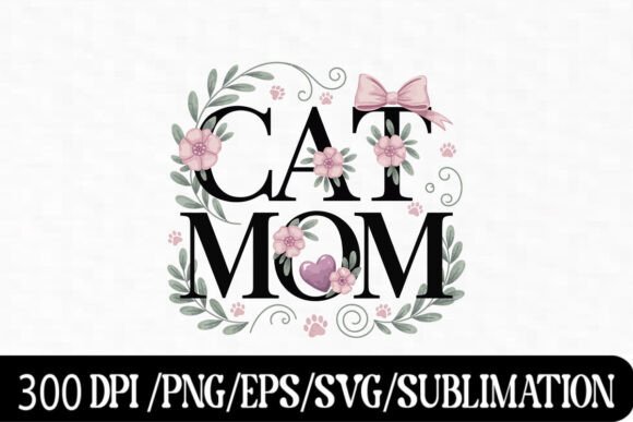 Cat Mom Floral Paw Print Clipart: A Designer’s Real-World Embroidery Review