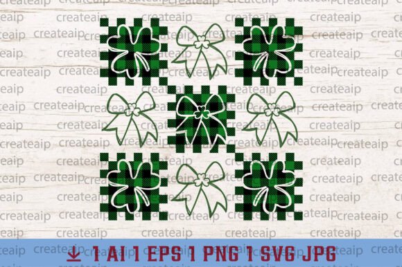 Checkered Bow Coquette St Patrick's Day Review