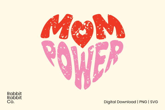 Mom Power Heart Shape PNG SVG Clipart: A Designer’s Honest Review