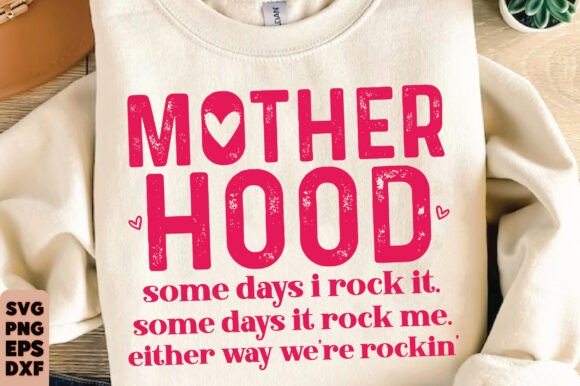 Mother Hood SVG: A Sassy Touch for Real Embroidery Projects