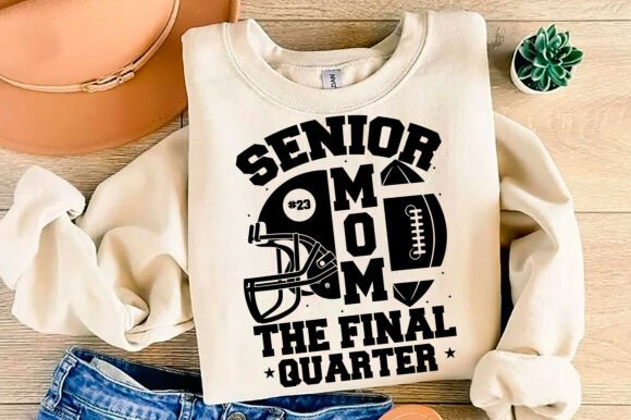 Senior Football Mom 2026 – A Thoughtful Embroidery Design for Meaningful Mom Projects